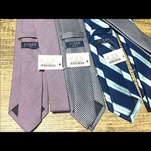 3 J. Crew men’s neckties